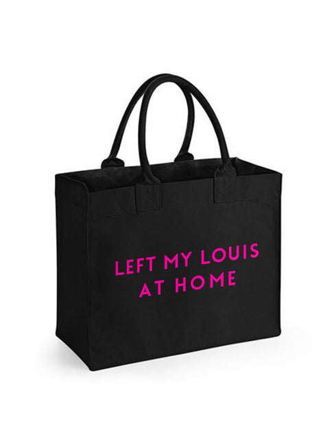 Tasche Natural Square Louis Neon Pink Samt
